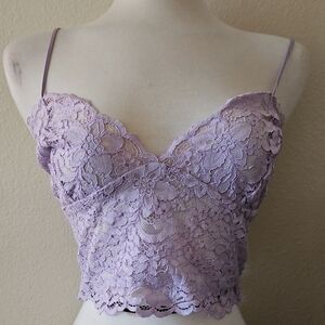 Express Light Purple Lace Bandeau